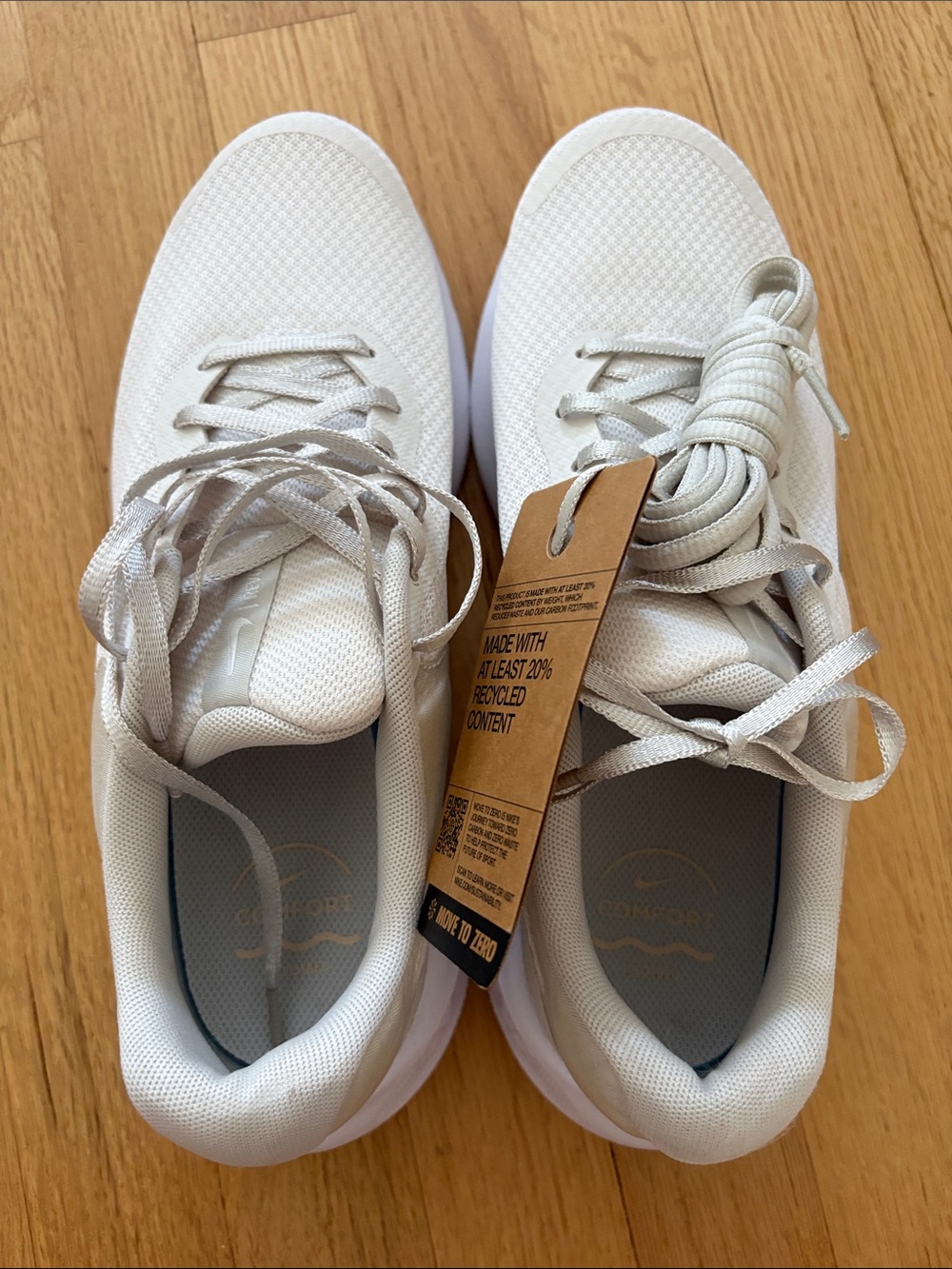 Nike Revolution Women’s White Athletic Running Sneakers
